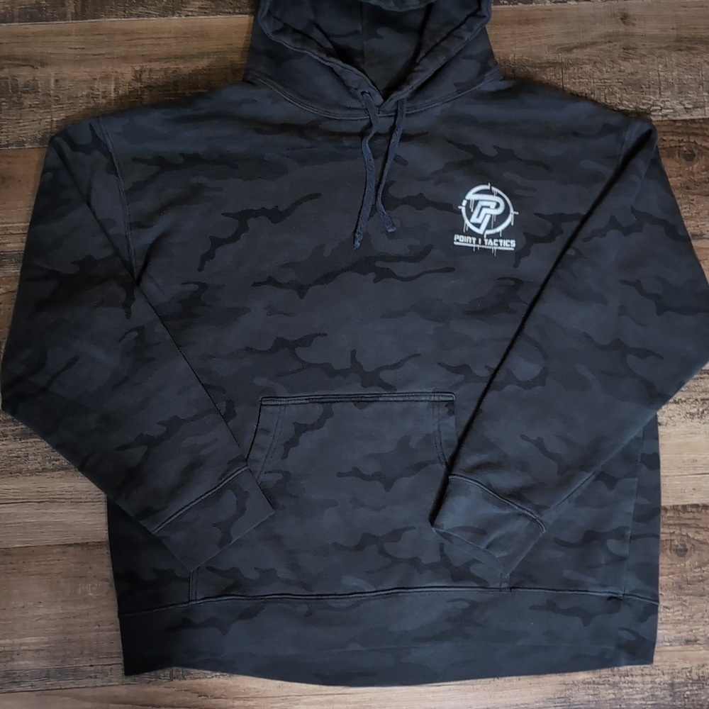 Howitzer Point 1 Tactics Grey Camo Hoodie Size XL